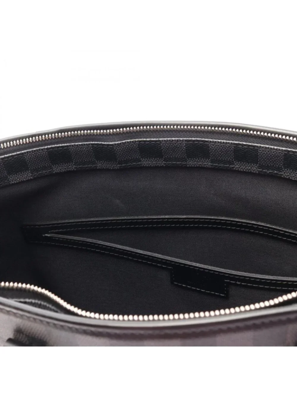 Louis Vuitton Tote Tadao Damier Graphite 2-Way Canvas Leather